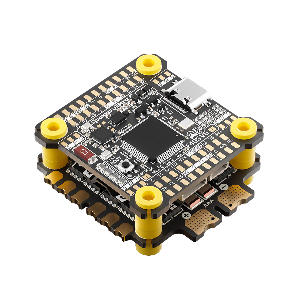 SpeedyBee F405 V5 Stack F405 V - Foxeer Reaper F4 128K 65A Esc ulasan dan harga