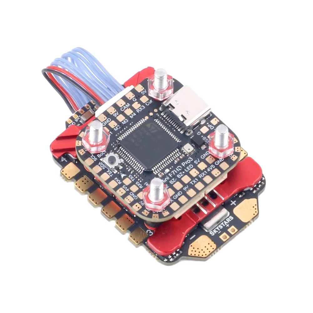 SKYSTARS F722FC &AM32 55A 4IN1 - Foxeer Reaper F4 128K 65A Esc ulasan dan harga